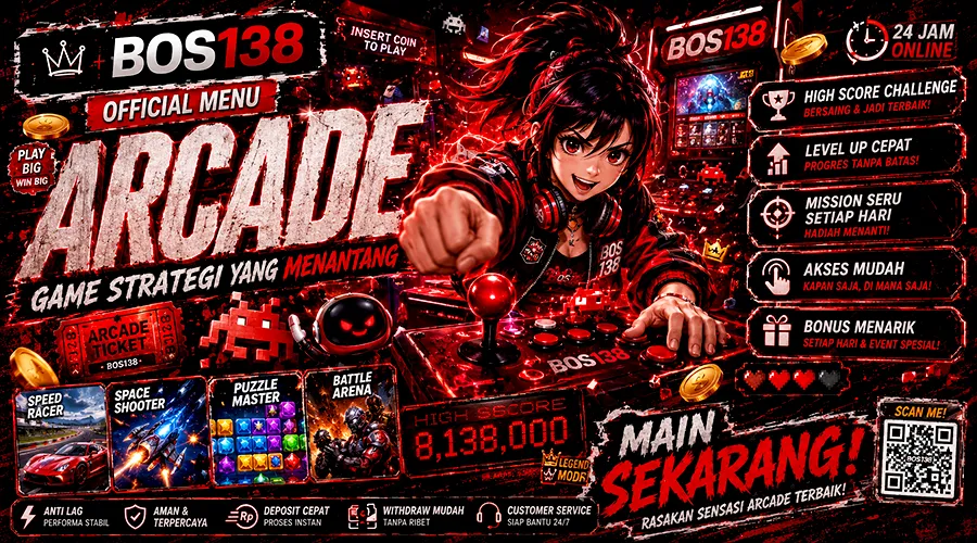 BOS138 arcade game strategi yang menantang dengan permainan cepat dan penuh momentum