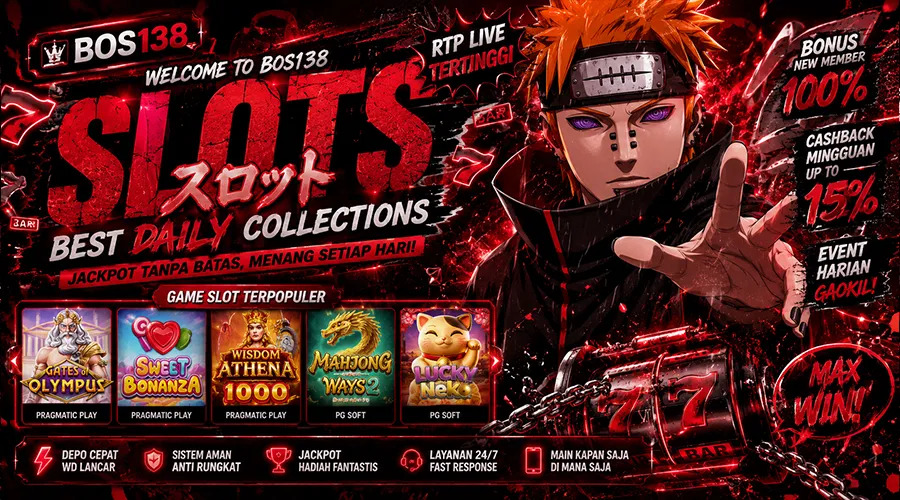 BOS138 slots top menu special mobile gaming dengan pilihan game populer dari berbagai provider